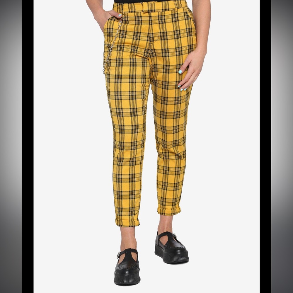 2X hot topic plaid pants